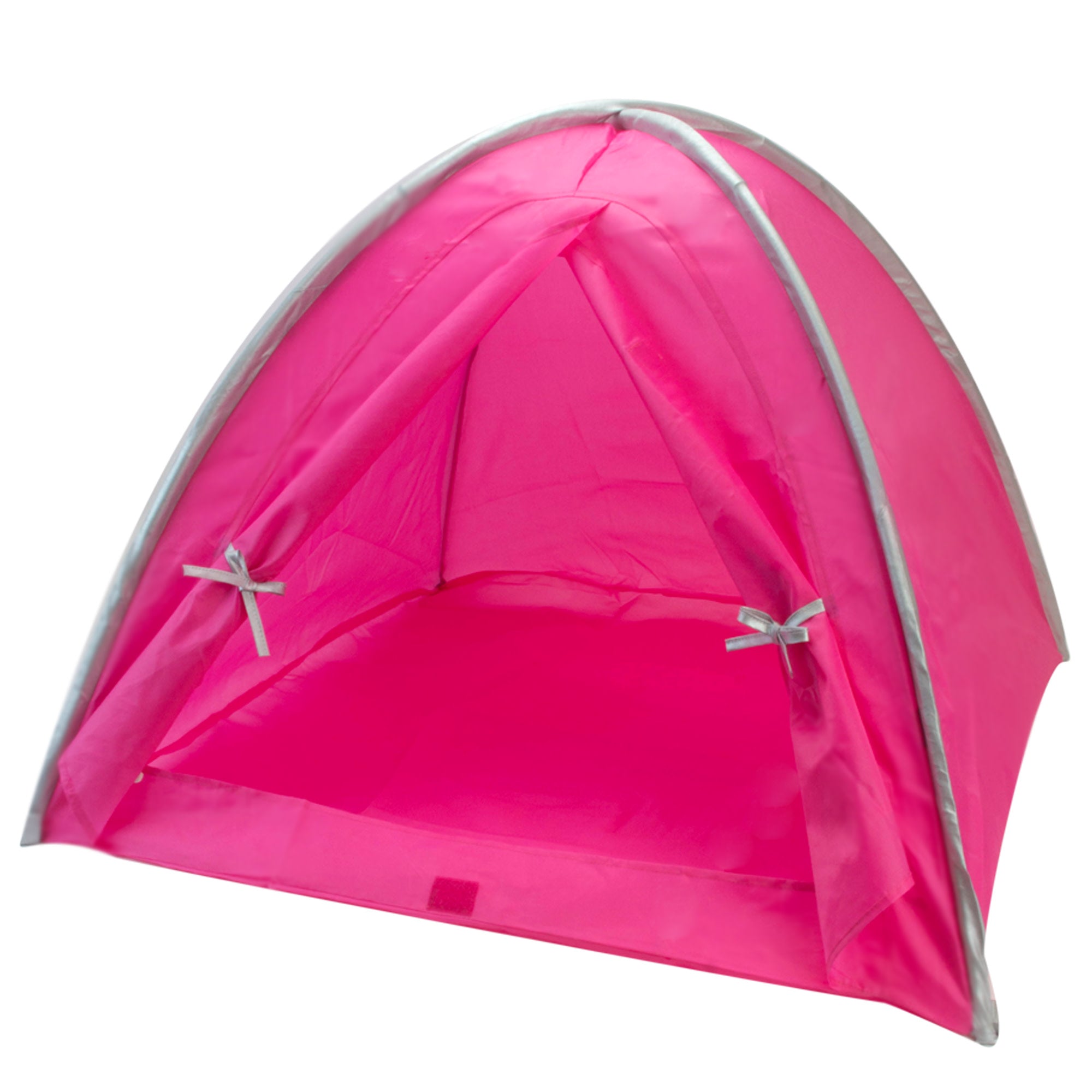 Sophia's Dome Shaped Camping Tent for 18" Dolls, Hot Pink