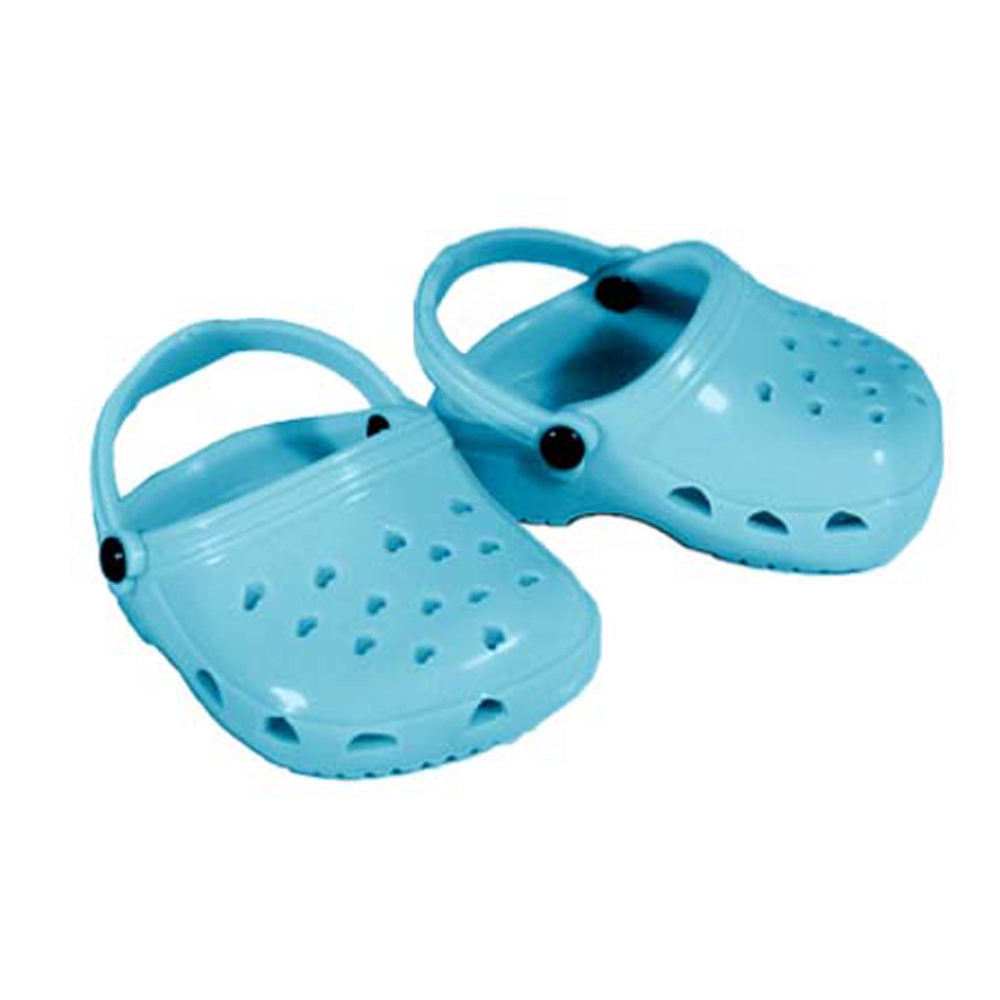 Sophias Clog Sandal Shoes Accessory for 18" Dolls, Aqua