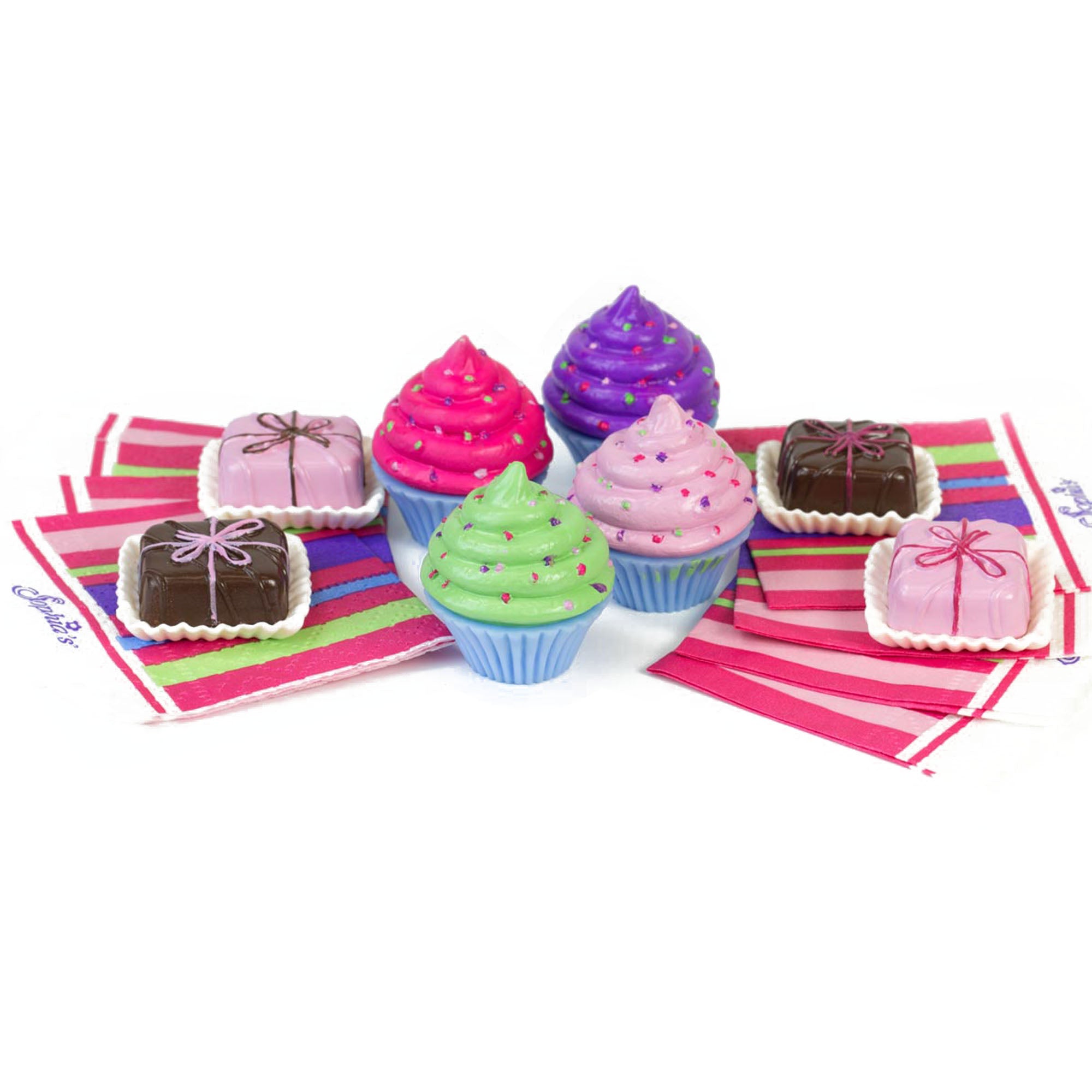 Sophias Cupcakes & Petit Fours Dessert Set for 18" Dolls