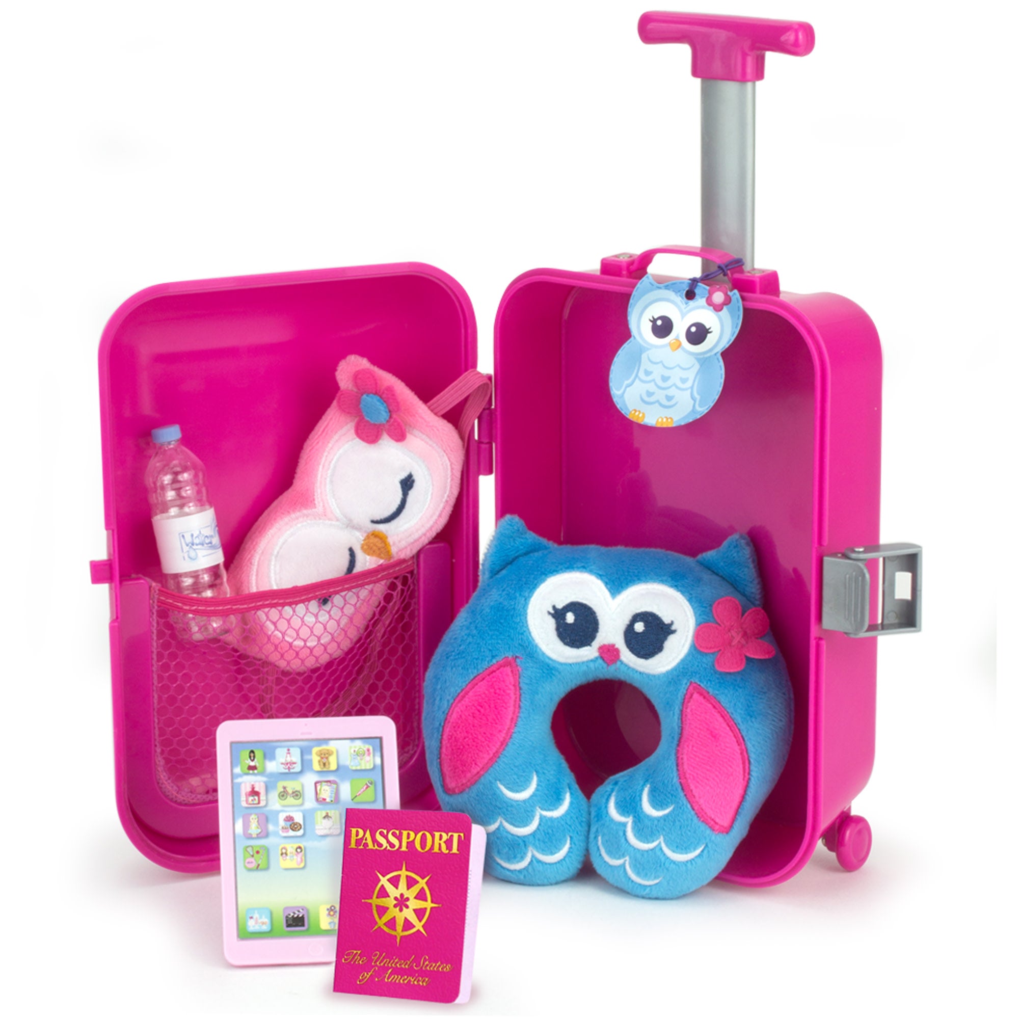 Sophias Travel Accessories Plus Suitcase Set for 18" Dolls