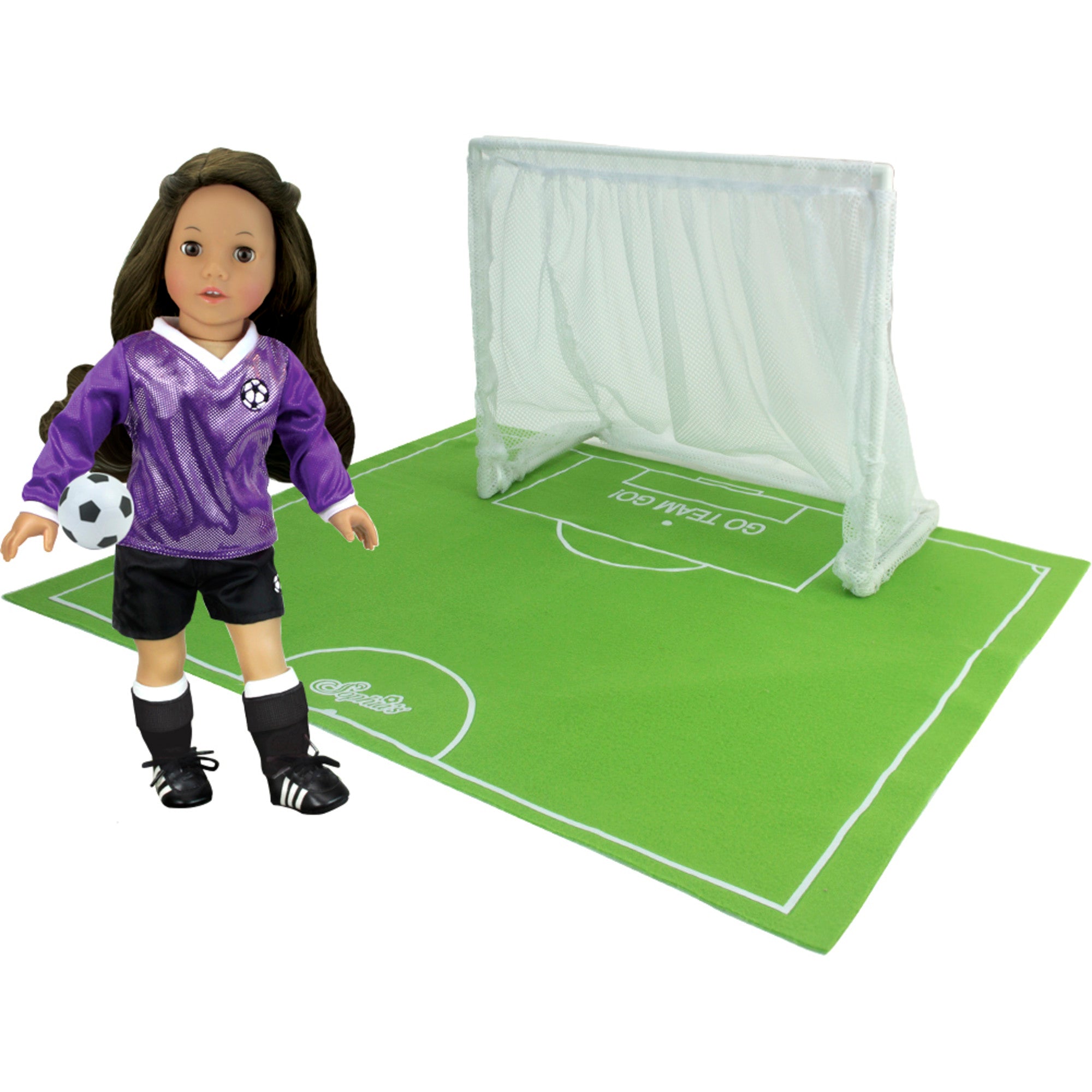 Sophias Soccer Field Set for 18" Dolls, Green