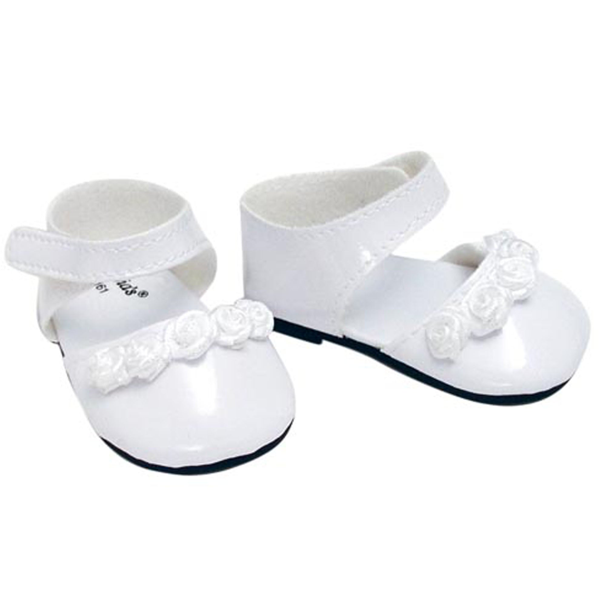 Sophia's Patent Leather Dress Shoes for 18" Dolls, White