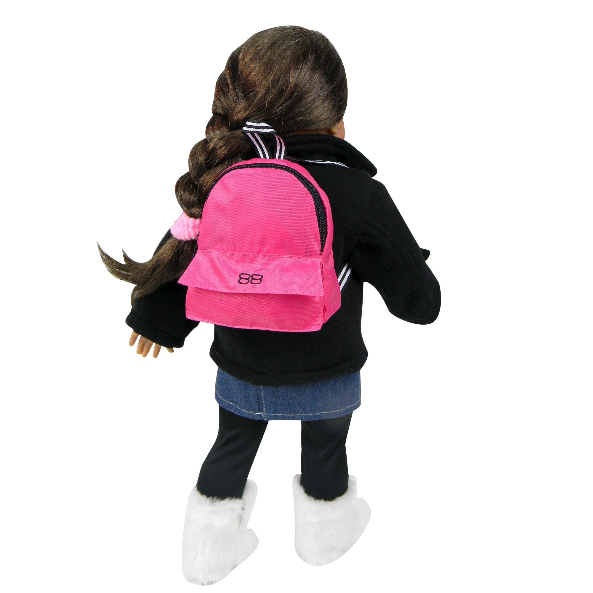 Sophia's Backpack for 18" Dolls, Hot Pink