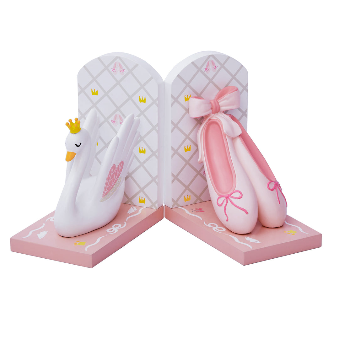 Fantasy Fields Swan Lake Bookends, Set of 2, Multicolor