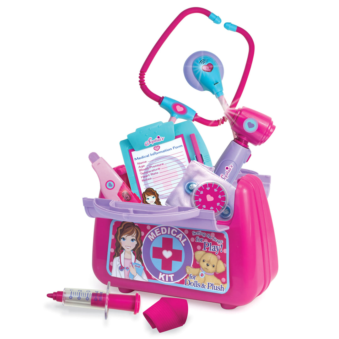 Sophia's Medical Kit for 18" Dolls, Pink